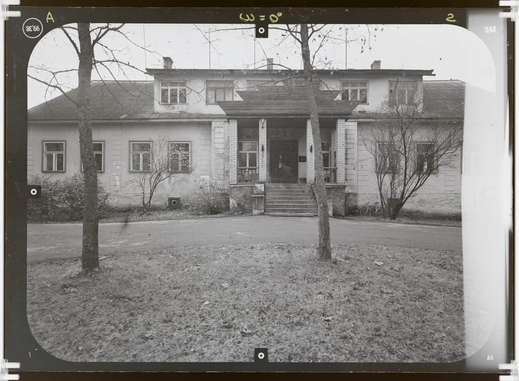 Kodila manor stereo photogrammetric survey 1988