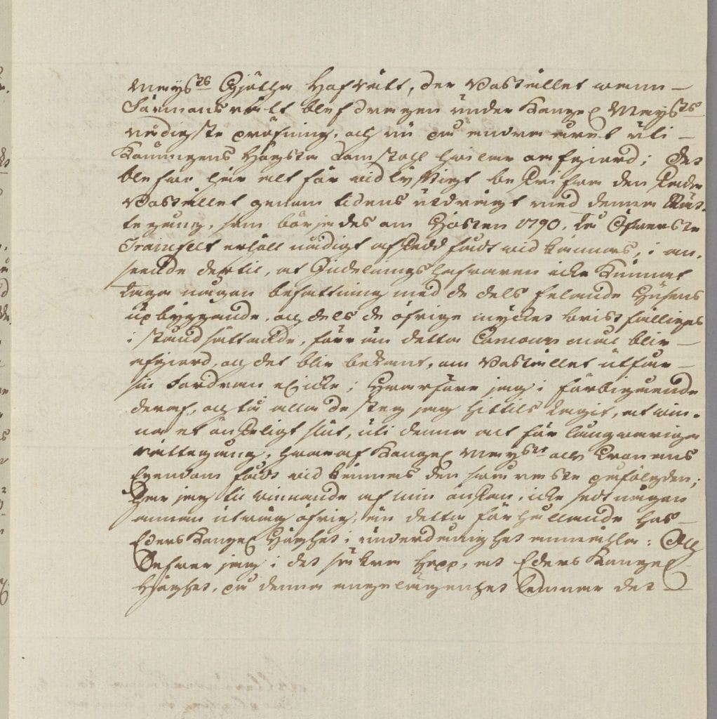 A Påhlman Letter to Karl XIII, Undated