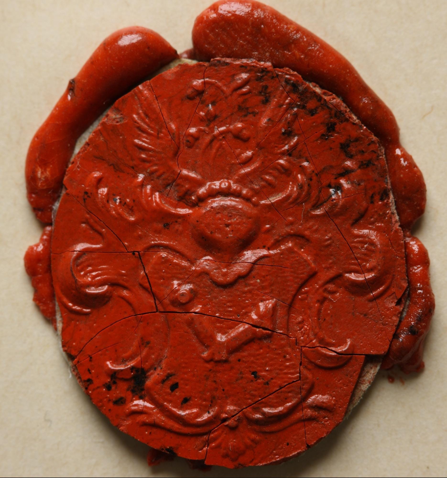 von Pohlmann seal in Eugen von Nottbeck’s collection of deeds and seals 1