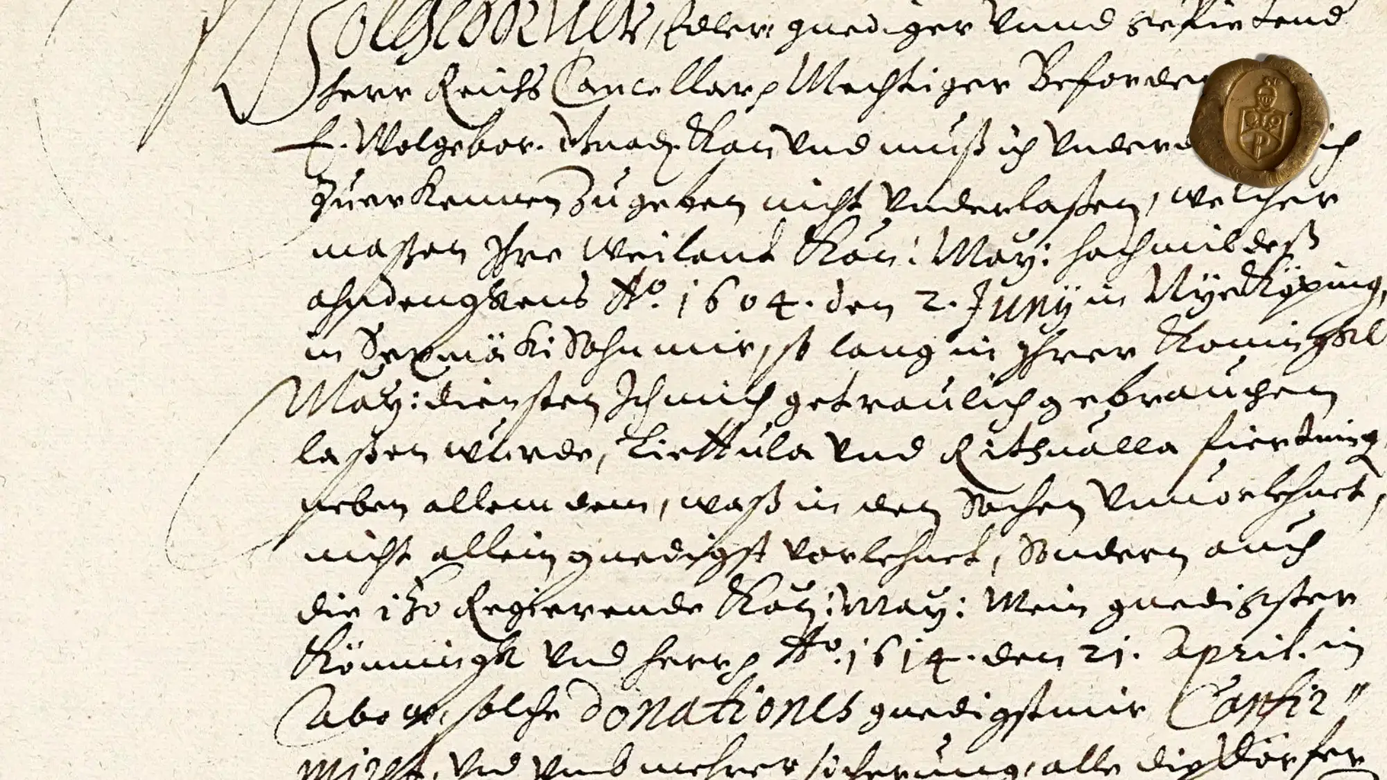 Jürgen Polman's letter to Axel Oxenstierna